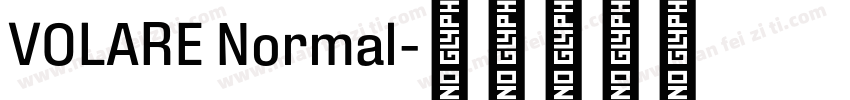 VOLARE Normal字体转换